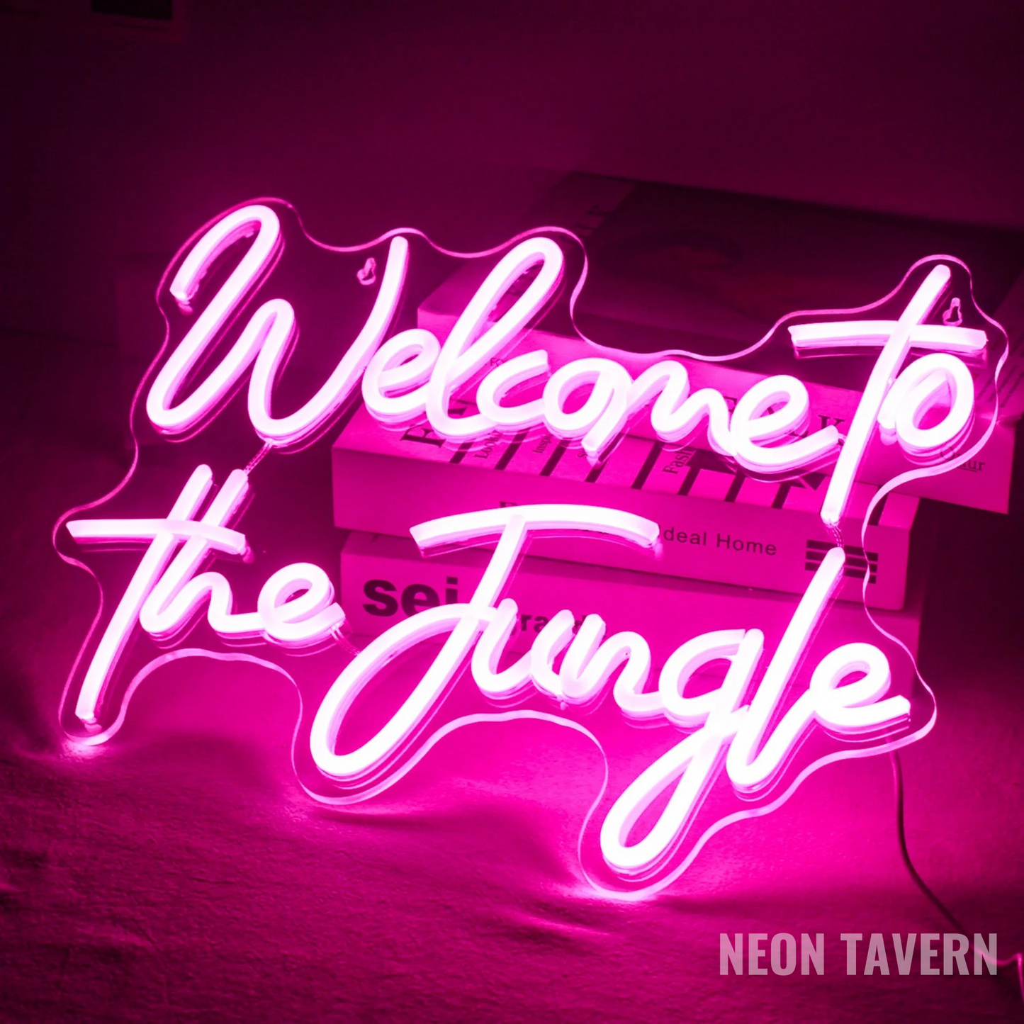 Welcome to the Jungle LED Neon Sign