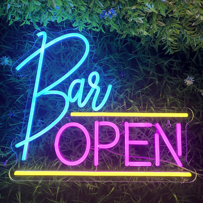 Bar Open LED Neon Sign