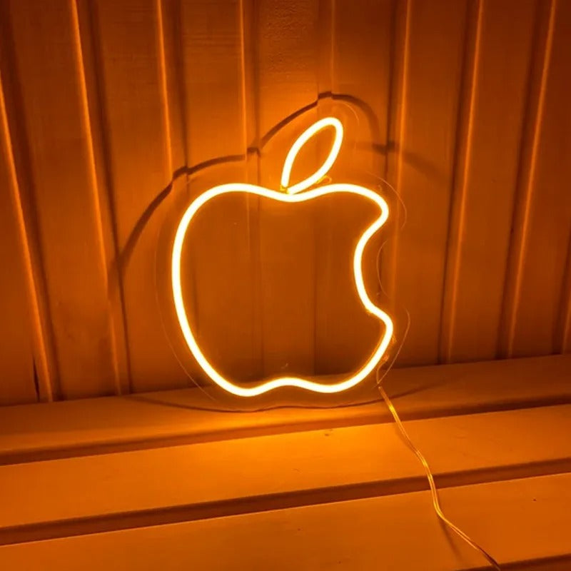 Apple Logo Custom LED Neon Sign