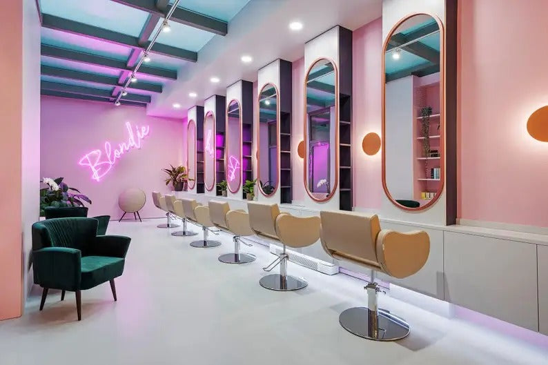 Blondie Beauty Salon LED Neon Sign