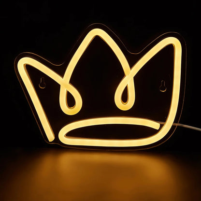 Little Crown LED Neon Sign