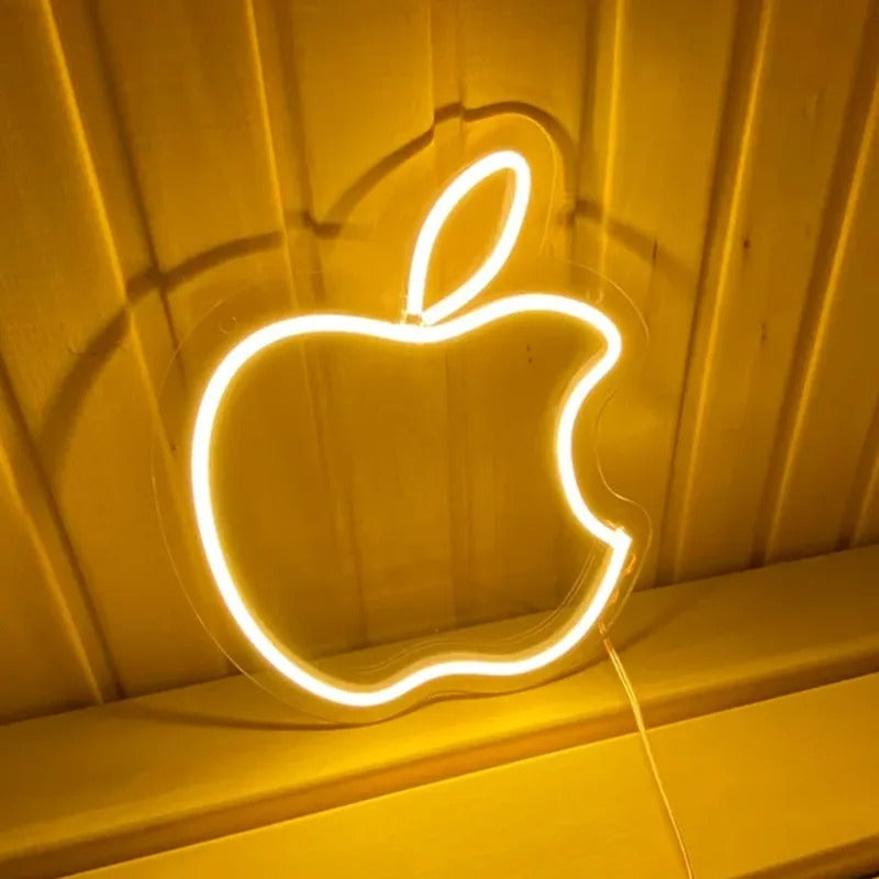 Apple Logo Custom LED Neon Sign