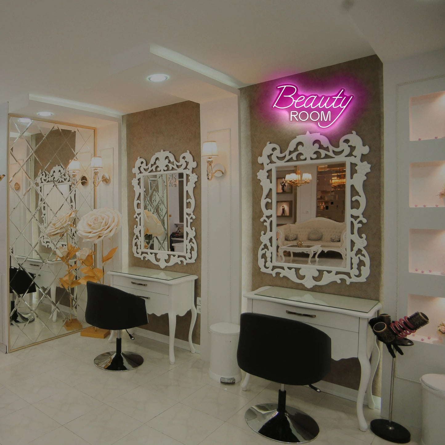 Beauty Room LED Neon Sign for Beauty Salon